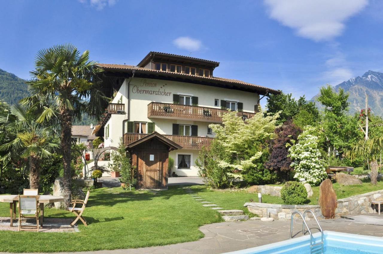 Obermaratscher Apartments Residence Lagundo Exterior foto