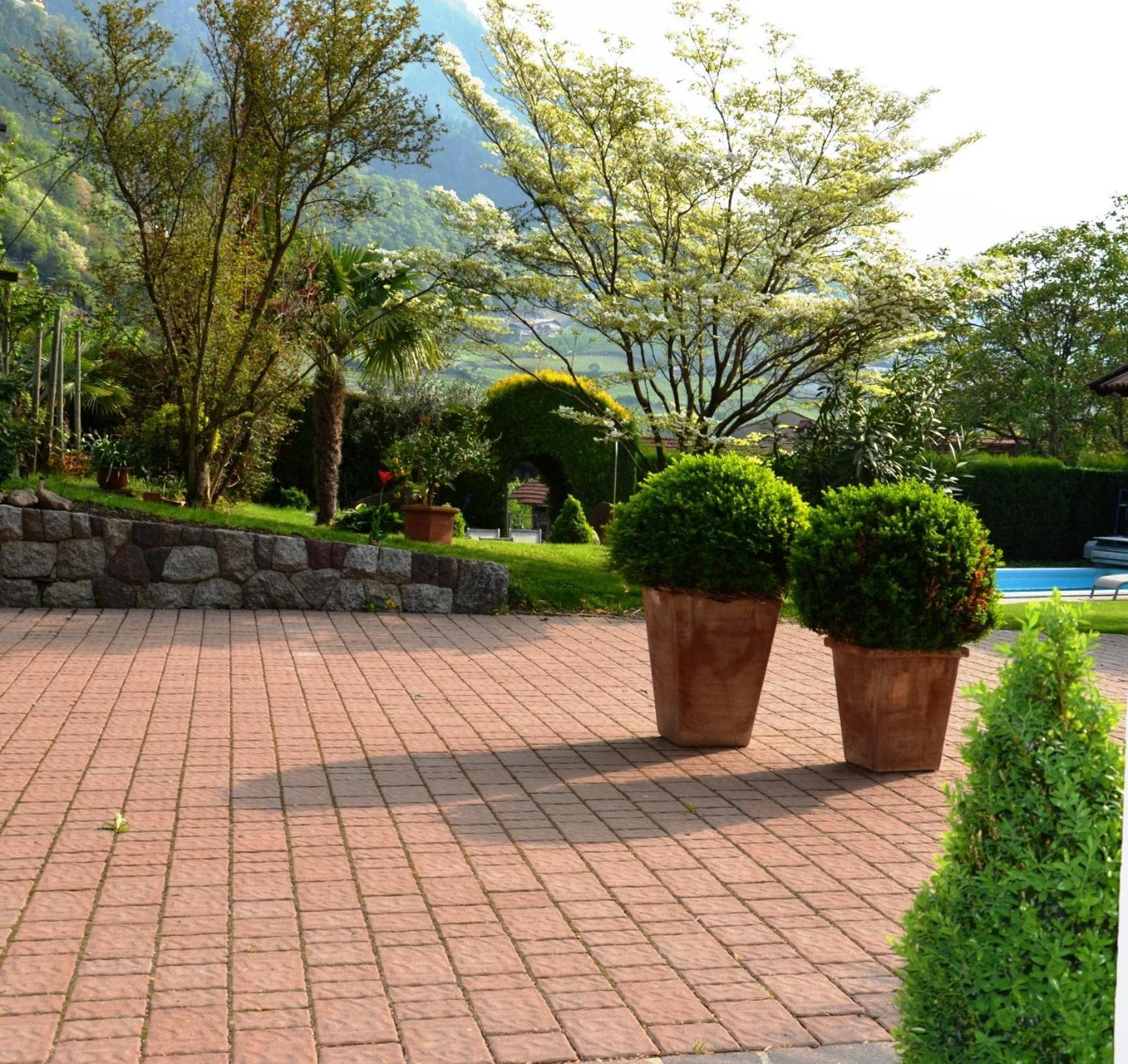 Obermaratscher Apartments Residence Lagundo Exterior foto
